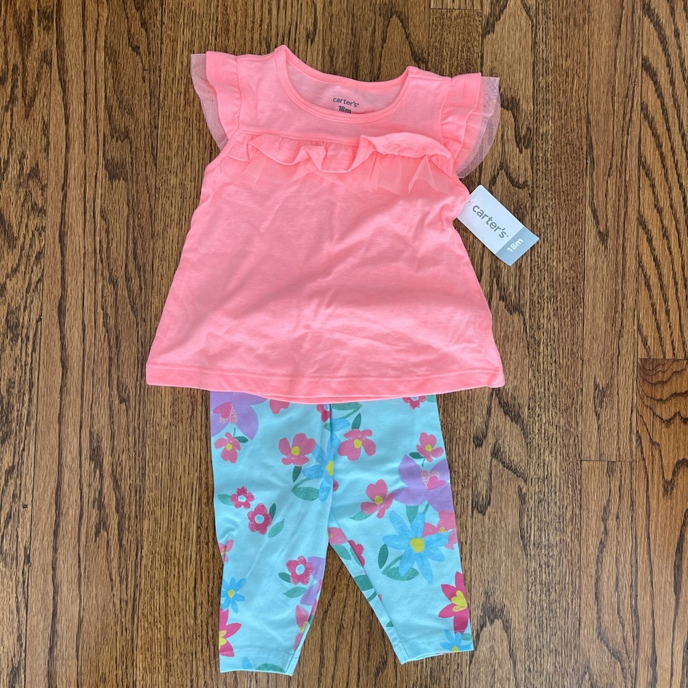 Carter’s Floral Spring Set Size 18mo
